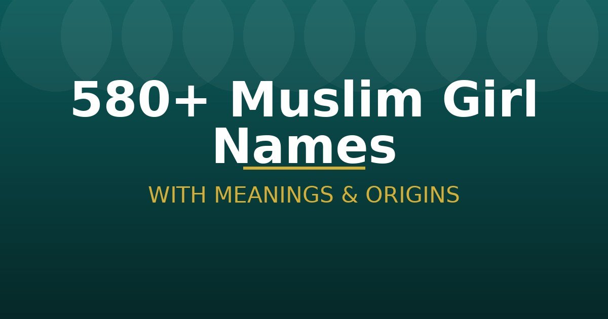 Muslim Girl Names